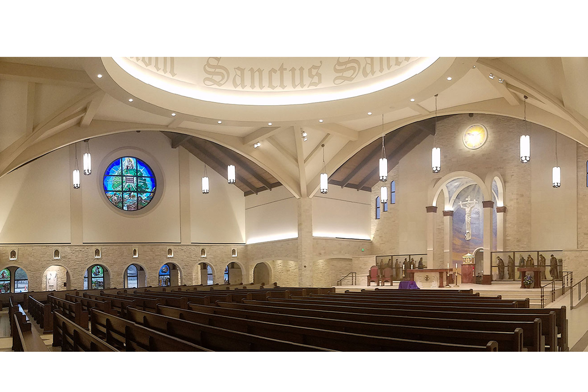 St.Gabriel the Archangel Catholic Church, Mckinney, Texas, 2019 - Sanctuary