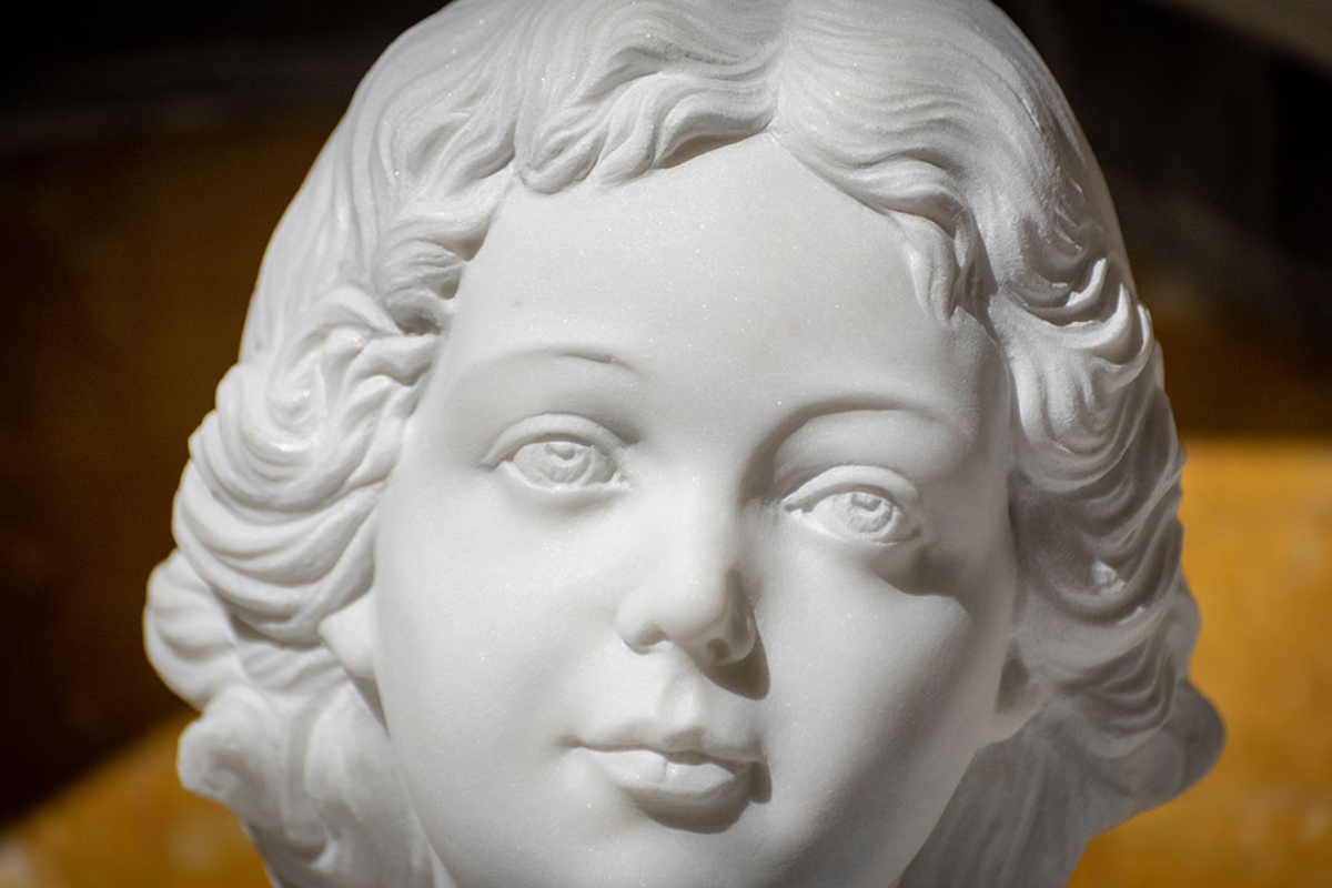St.Gabriel the Archangel Catholic Church, Mckinney, Texas, 2019 - Statua Arcangelo Gabriele