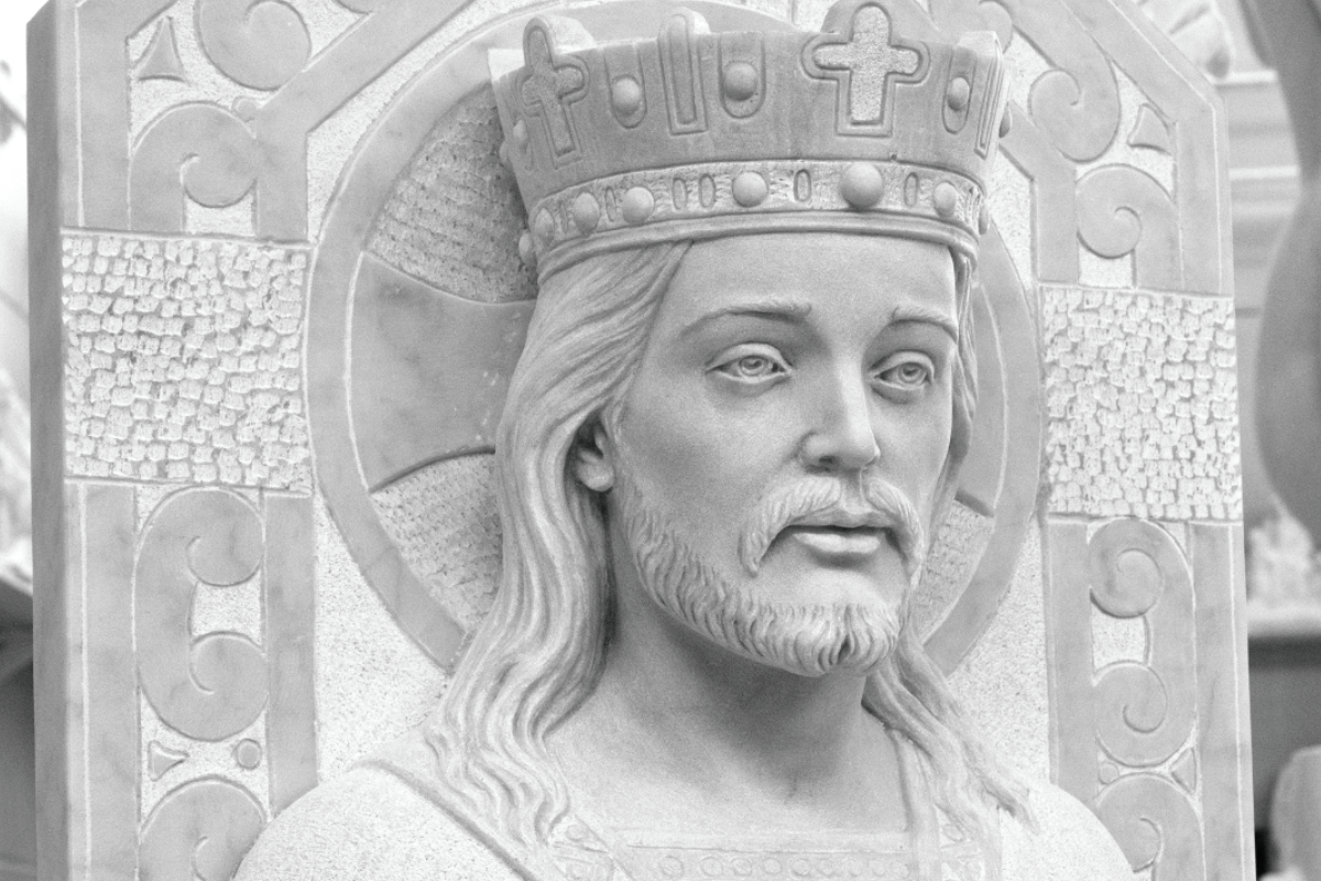 SSPX St.Mary's Immaculata, St. Mary's, Kansas, 2022/23 – Exterior and interior statues – various sizes 12' to 4'-6”