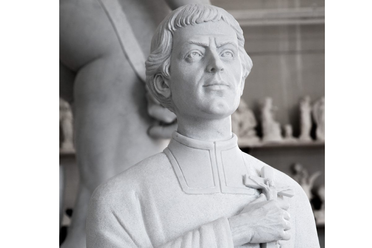 SSPX St.Mary's Immaculata, St. Mary's, Kansas, 2022/23 – Exterior and interior statues – various sizes 12' to 4'-6”