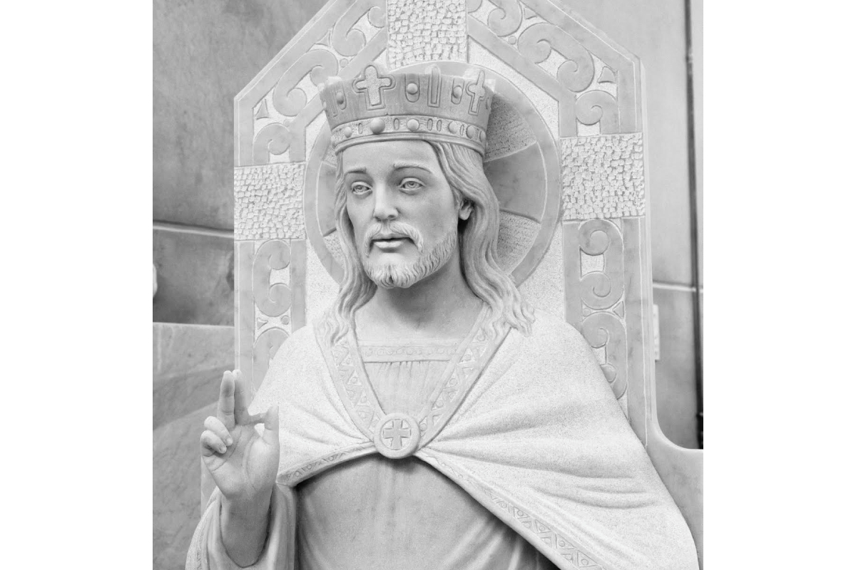 SSPX St.Mary's Immaculata, St. Mary's, Kansas, 2022/23 – Exterior and interior statues – various sizes 12' to 4'-6”
