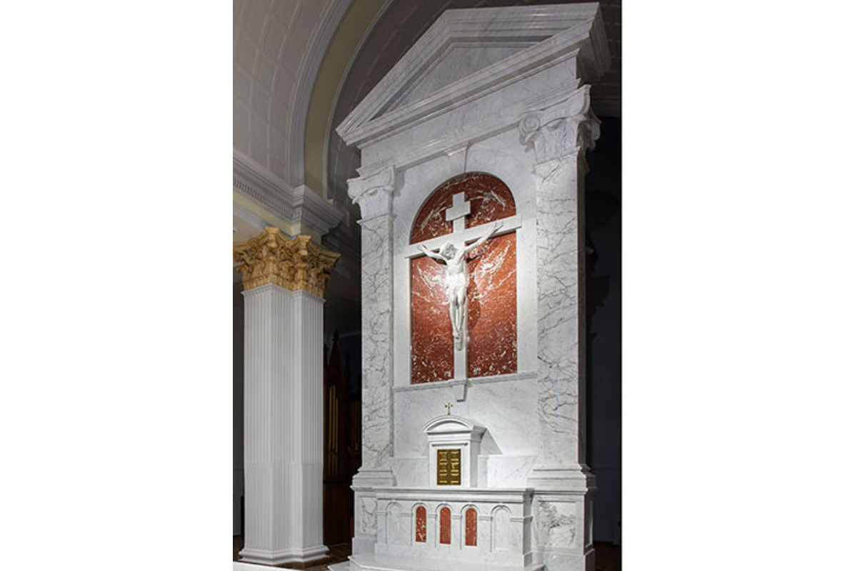 St. Paul of the Cross Monastery, Pittsburgh, Pennsylvania, 2020 – Altar, Reredos, Ambo and Side Shrines